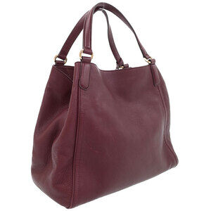 Gucci Soho Leather Tote GG Interlocking Pebbled